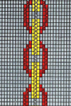 Chain Clock socks pattern