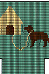 Dog House Socks pattern