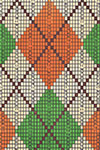 Small Diamond Argyle Socks pattern