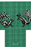 Skunk socks pattern