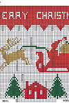 Reindeer and Sleigh Stocking 2