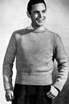 man's heavy shaker sweater pattern