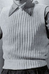 boys sleeveless sweater pattern