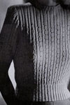 eyelet ribbed pullover pattern