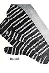 Striped Mittens pattern 5616