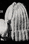 Boy's Knitted Cap #6026 Pattern