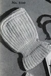 ribbed hat pattern