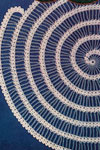 spiral place mat pattern