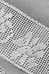 Filet Crochet Insertion Pattern