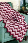 chevron afghan pattern