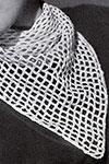 Triangular Chain Mesh Scarf pattern