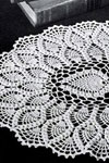 oval pineapple doily pattern