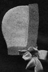 baby bonnet pattern