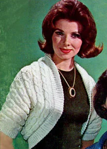 Cable Shrug Pattern