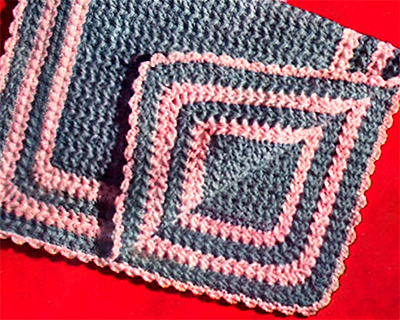Crocheted Bulky Cover Pattern #3115