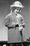 Childs Coat Hat and Bag