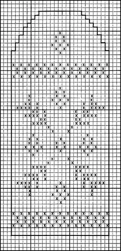 Mitten Pattern #503 chart