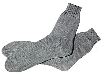 Mens Classic Socks Pattern, No. 615