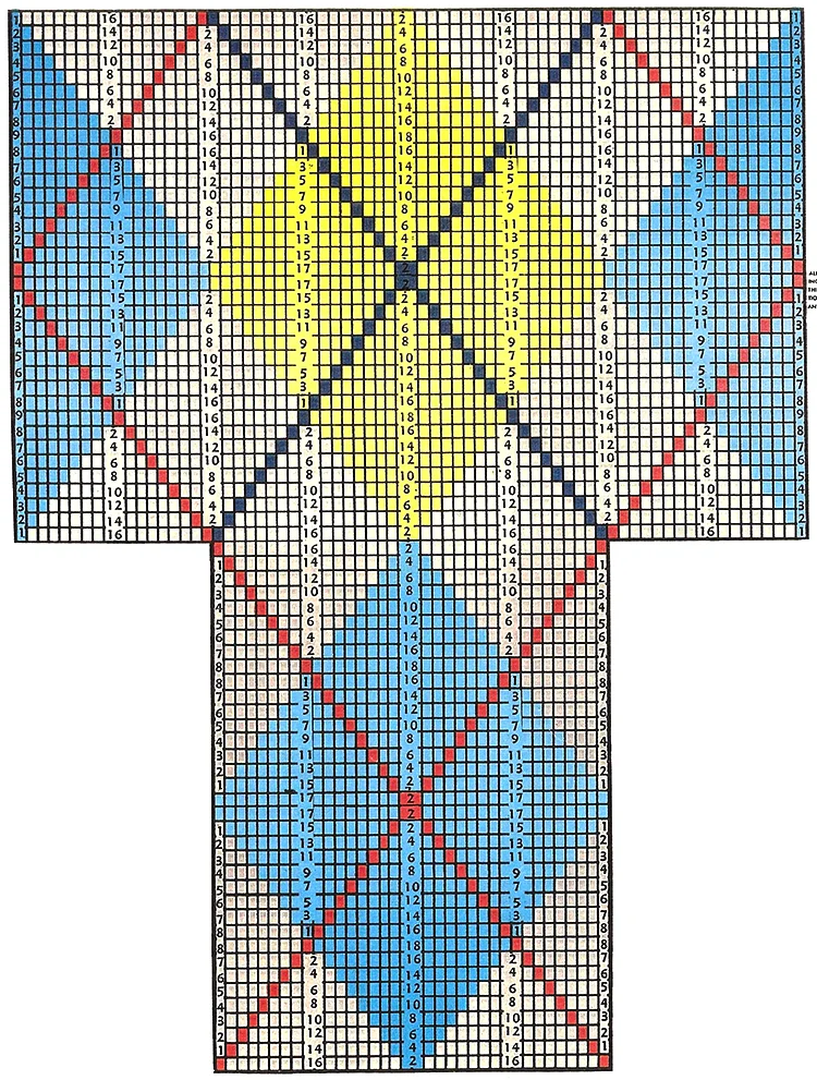 Argyle Socks Pattern #7201