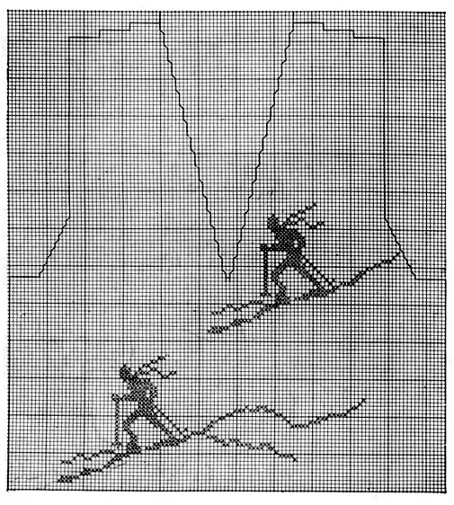 Scandinavian Sweater Pattern No. 5301 Chart