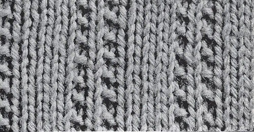Ascot Pullover Pattern #330 swatch