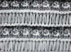 Ballerina Shawl Pattern swatch