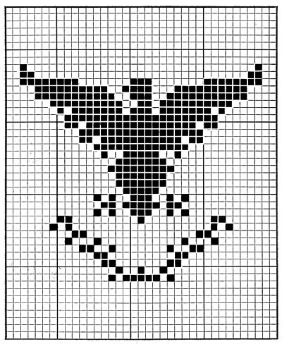America America Afghan Pattern chart