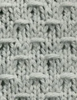 Straight Cardigan Pattern swatch
