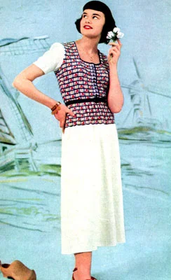 Holland Skirt & Blouse