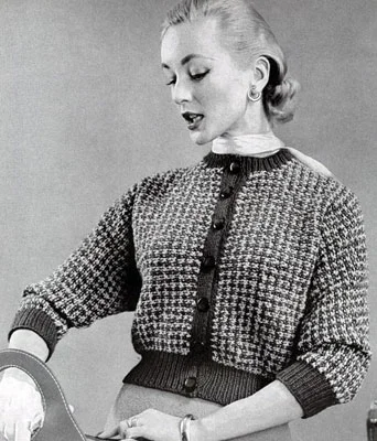 Cardigan Sweater Pattern No. 401