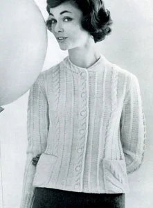 Cardigan Pattern #736-4