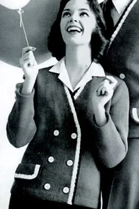 Lady's Double Breasted Jacket Pattern #736-16A