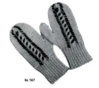 8 Year Old Mittens Pattern #167