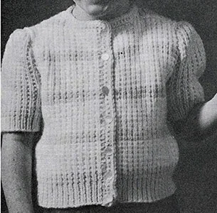 Girls Orlon Cardigan Pattern #921