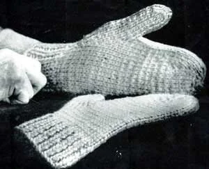 Men's Mittens Pattern #99