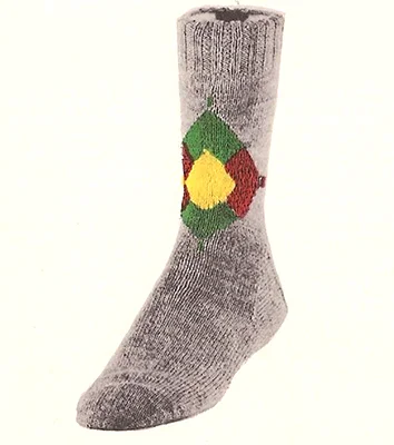 Diamond Cluster Socks Pattern #7221