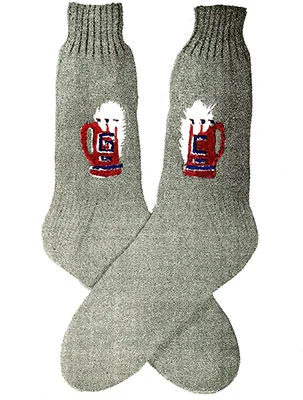 Twin Beer Mugs Socks Pattern #7225