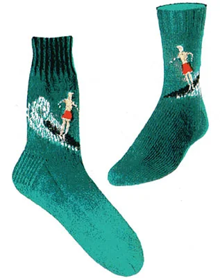 Surf Rider Socks Pattern #7271 profile