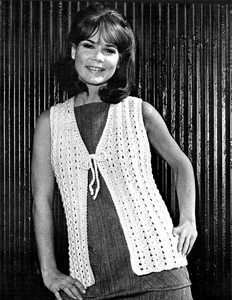 Knitted Vest Pattern | Style No. 7506