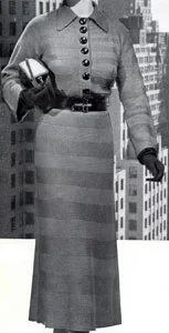 Metropolitan Striped Dress Pattern | Size 16