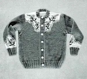 Prairie Flower Sweater, Size 4