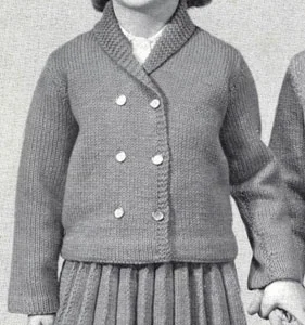 Girl's Double Breasted Jacket Pattern
