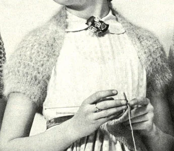 Girl's Angora Shrug Pattern