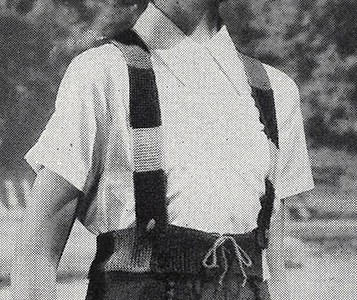 Suspender Pattern #575