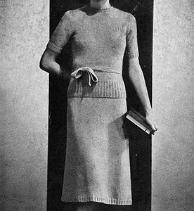 Two Piece Dress Pattern #46