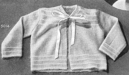 Knitted Sweater Pattern #5014