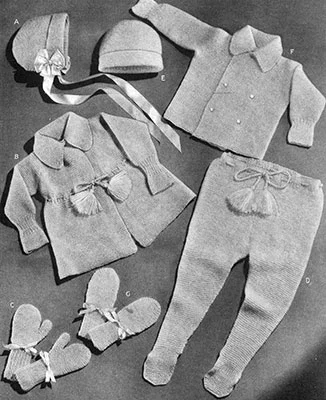 Four Piece Brother & Sister Outfit Pattern #591