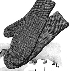 Mittens Pattern #S-115