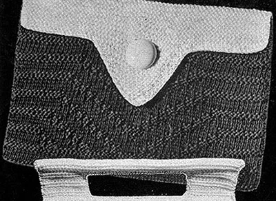 Knitted Envelope Pattern #285