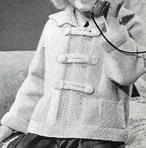 Little Miss Jacket Pattern #538
